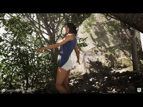 Twinmotion Community Edition 2023.2. Простая анимация из Character Creator v4.0. 4к. смотреть онлайн