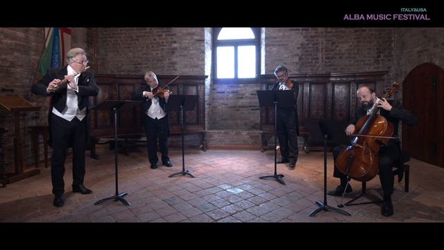 Alba Music Festival 2020 – Giuseppe Nova flute, Glauco Bertagnin String Trio смотреть онлайн