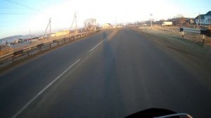 Китайский МОТАРД в городе / на моте зимой