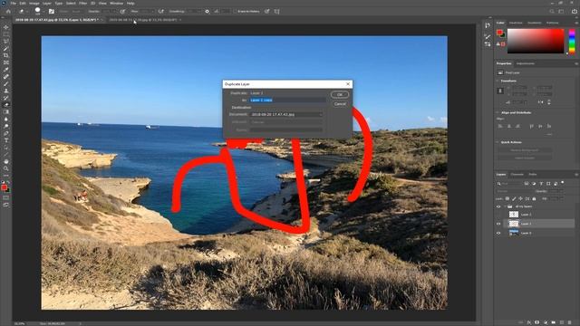 Working with Layers - Lesson 3 - Adobe Photoshop CC 2020 смотреть онлайн