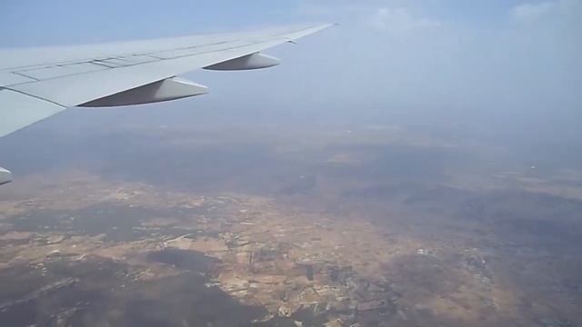 Полёт над Балеарскими островами, вид из иллюминатора, Август 2012