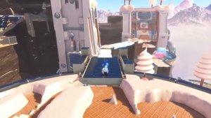 Astro bot.Кремовый каньон