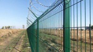 3D Забор с колючей проволокой СББ «Межа»