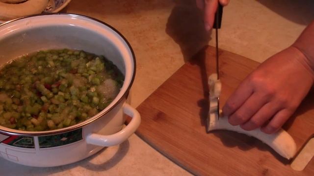 Варенье из ревеня и бананов. Очень вкусное с приятной кислинкой варенье!