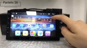 Panlelo S6 2 Din Android 7.1 Car Stereo 1080P 7 Inch Quad Core Head Unit GPS Navigation Audio Radio