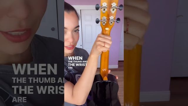 A fix for people with small hands struggling to play ukulele chords