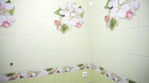 Отделка ПВХ панелями ванной комнаты.