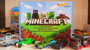 Обзор набора Hot Wheels Minecraft