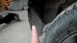 Opel Mokka снимаем задний бампер