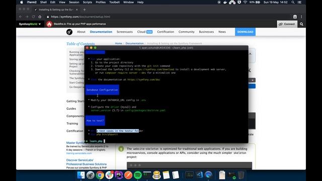 Install Symfony 4
