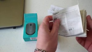 LOGITECH M170 мышь распаковка
