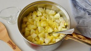 Варенье из яблок и лимона