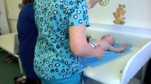 Ребёнок в три месяца на приёме у детского невролога