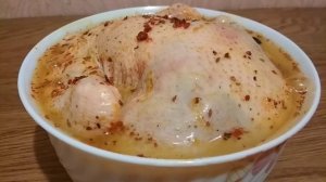 Курица в минералке