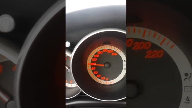 Mazda 3 2.0 0-160 km/h acceleration