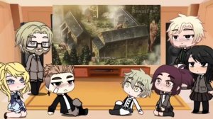 MARLEY REACTED TO LEVI GOD MODE & more//AOT AU