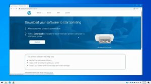 Setting Up the HP Deskjet 1255 Printer Series Using USB in Windows 10 | HP Smart | HP