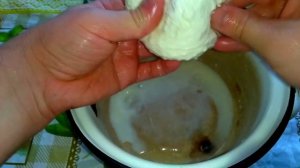 Как сделать сыр Моцарелла без сычужного фермента. Очень сильно тянется!!!