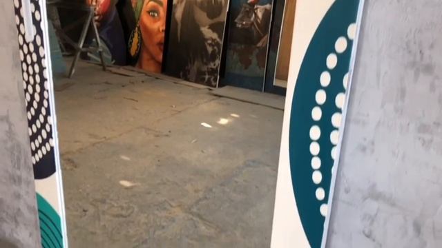 Раздвижная амбарная дверь с зеркалом RIDS2.0 смотреть онлайн