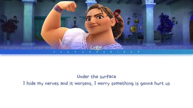 Surface Pressure (From "Encanto") Lyrics - Jessica Darrow смотреть онлайн