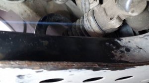 Как снять генератор 4wd на  NISSAN WINGROAD Y12