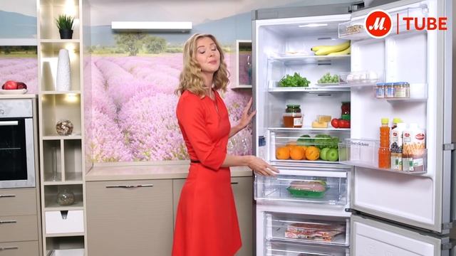 Видеообзор холодильника Samsung RB33J3301SS (EF, SA, WW) с экспертом «М.Видео» смотреть онлайн