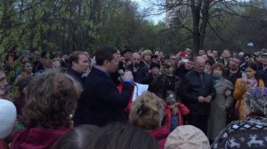 Митинг в Москве против строительства Северо-Восточной хорды. Вешняки, 28 апреля 2016 года. Часть 2.