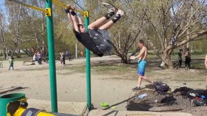 ЖЁСТКАЯ ТРЕНИРОВКА / Разбил голову / Двуха на улице