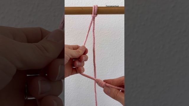 Узел Серёжка #макраме #урокимакраме #diy #macrame