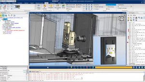 VERICUT CNC Simulation of an Okuma MB8000H