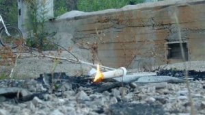 Деревянная, мощная бомбочка из спичек!!!