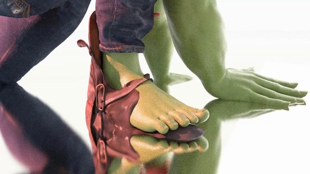 She Hulk BIg Muscle Growth Transformation