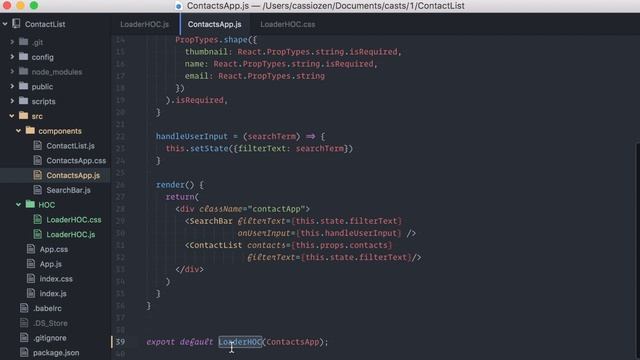 ReactCasts #1 - Higher Order Components (Deprecated) смотреть онлайн