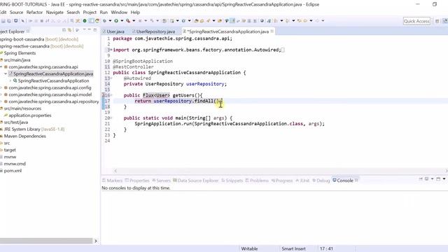 SpringData Reactive Cassandra Repositories | SpringBoot | Java Techie смотреть онлайн
