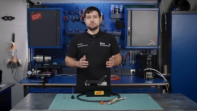 Видеообзор на гидравлический насос с пневматическим приводом (арт. JTC 8P120) смотреть онлайн