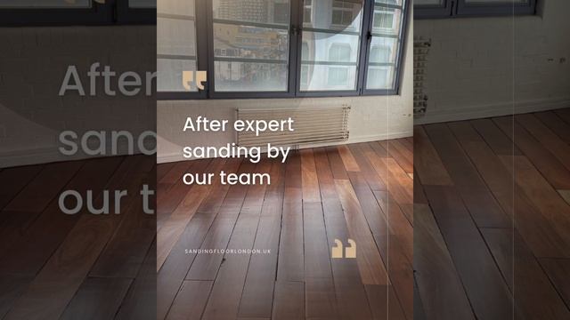 Floor sanding in Kensington for 2 days