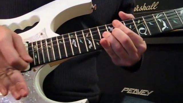 David Goodland Guitar Solo 2007 - Ibanez Jem 7VWH