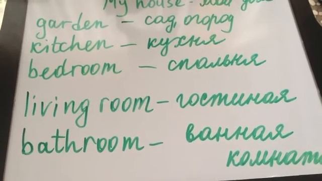 Мой дом (названия комнат) смотреть онлайн