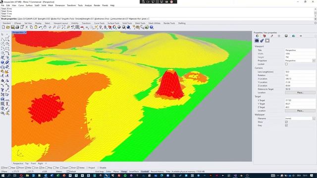 Rhino terrain pre alpha - slope analysis смотреть онлайн
