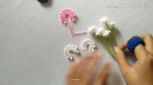 Crochet flower | Gypsophila flower crochet #crochetflower #tutorial #crochet #diy