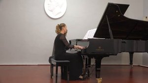 В. Гаврилин "Марш" из цикла "18 зарисовок для фортепиано в 4 руки"