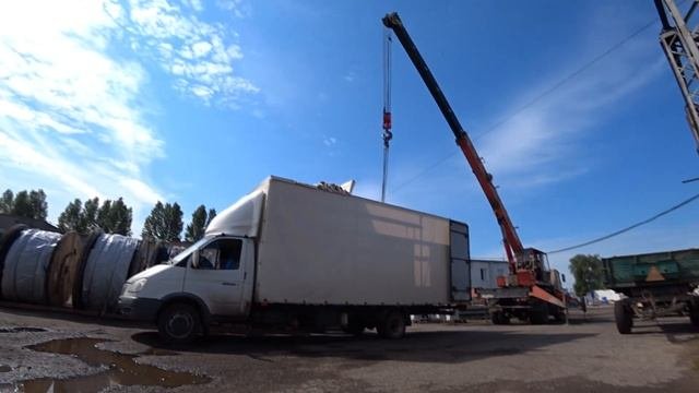 #Дальнобой#Работа#Газель#Грузоперевозки#Выгрузка Омск...