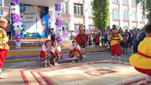 Русский народный танец. На выпускном 4 класс. СОШГ9 город Павлодар