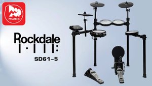 Электронная барабанная установка ROCKDALE Tempest Mesh 2 (SD61-5)