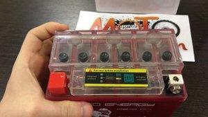 Аккумулятор 12В 7Ач RED ENERGY RE1207 YTX7A BS гелевый 150х86х94м