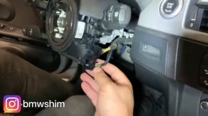 Замена шлейфа руля BMW E90