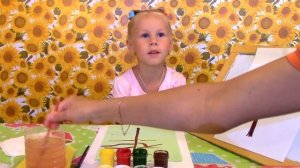 Как научить ребёнка 4 лет рисовать дерево #How to teach a child of 4 years to paint a tree