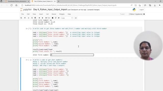 Day 9 - Python Input Output Import