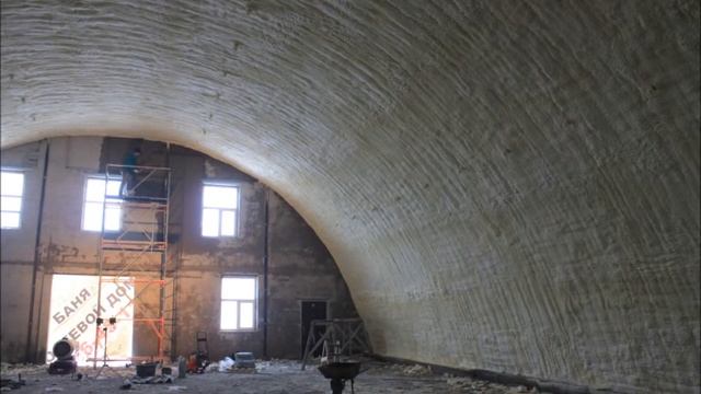 Как выглядят ангары,склады,гаражи после утепления путем напыления ППУ смотреть онлайн