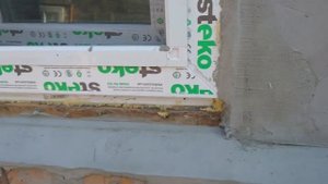 Штукатурка стены - ремонт | окно | ночь!